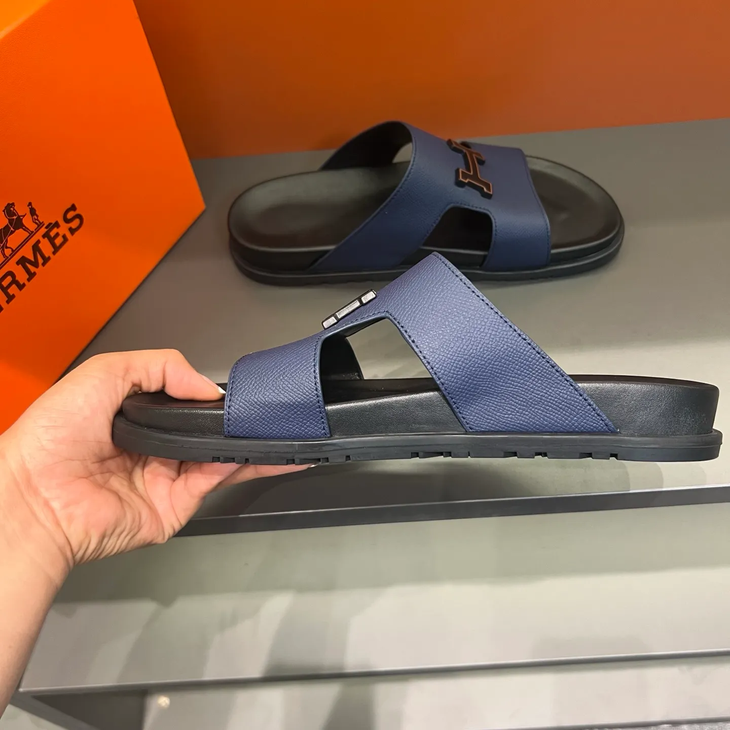 Men's shoes 💰300, size 38-45, the new 2014 summer Hermes shoes are the same as the original ones, handmade by masters! ❥High-end customization, exclusive products, the highest version in the industry⚠❥Using: Hermers upper: (pursuing top walking comfort) ✨Top quality on sale━━━━Hermes━━━━━